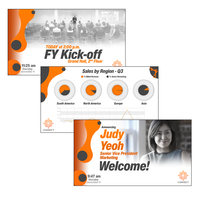 Leverage Canva for creating dynamic digital signage assets Omnivex